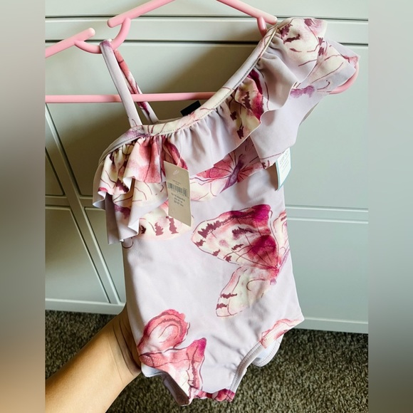 Baby gap swimsuit 💜💖🦋 - Picture 3 of 5